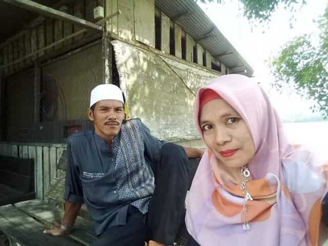 Syafin Batik - Couple Kebaya Gamis Ziggy Krikil Catur Sarimbit Atasan Batik Modern Seragam Princessa