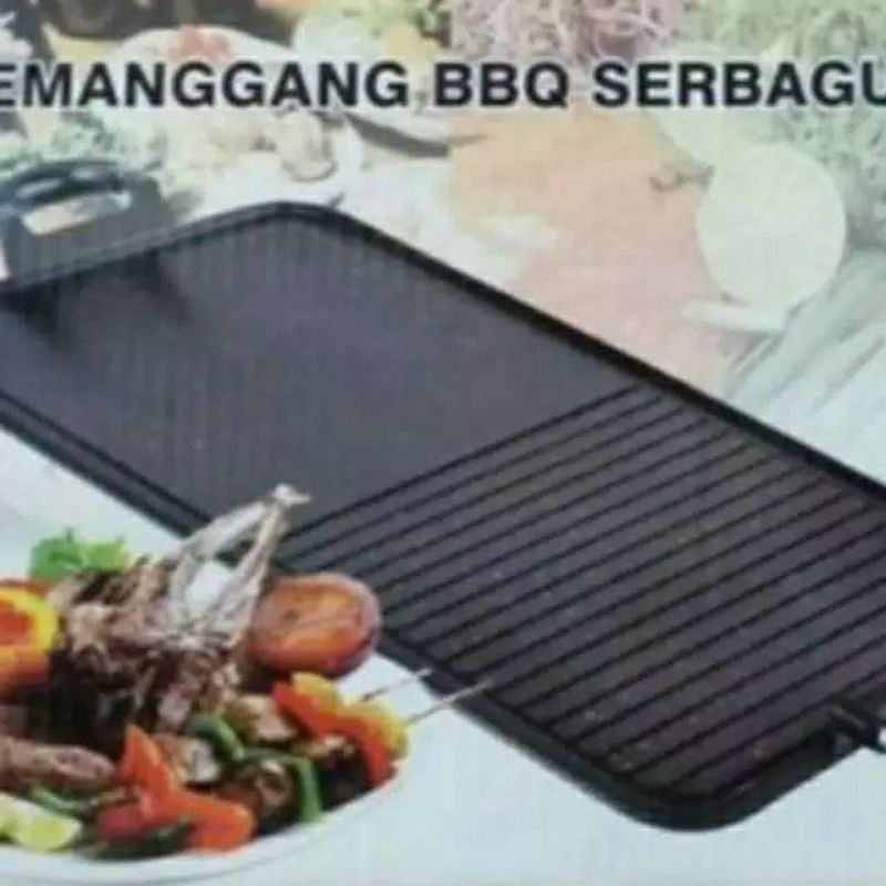 Happy Grill ,  BBQ   Panggang , Plate Panggangan  Sate-Ayam-Steak-Ikan-Jagung-Sosis ,