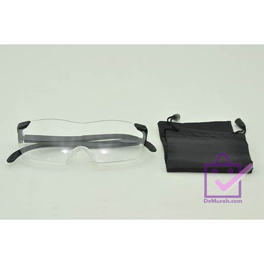 

Big Vision Magnifier Glasses / Kacamata Pembesar