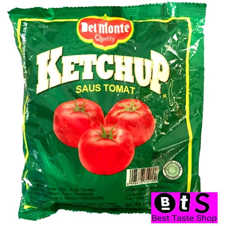 

DELMONTE SAUS TOMAT SACHET 24X9GR