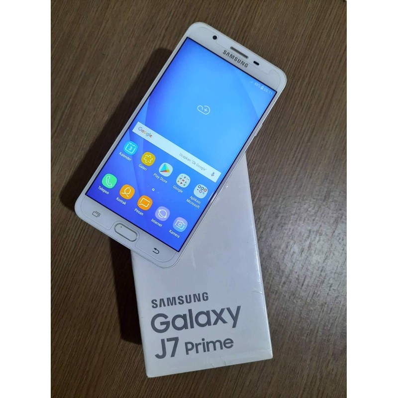 Jual HP Hnadphone Samsung J7 Prime Ram 3/32gb Mulus Fullset Hp Seken Second Berkualitas