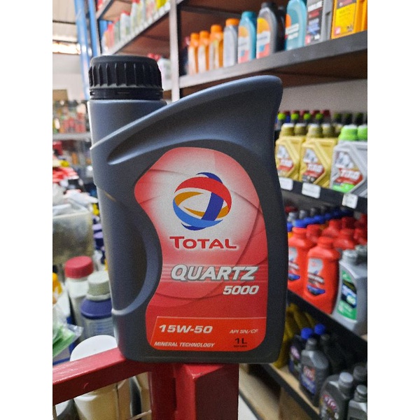 Oli Total 5000 Mineral SN/CF 15W-50 1L Original