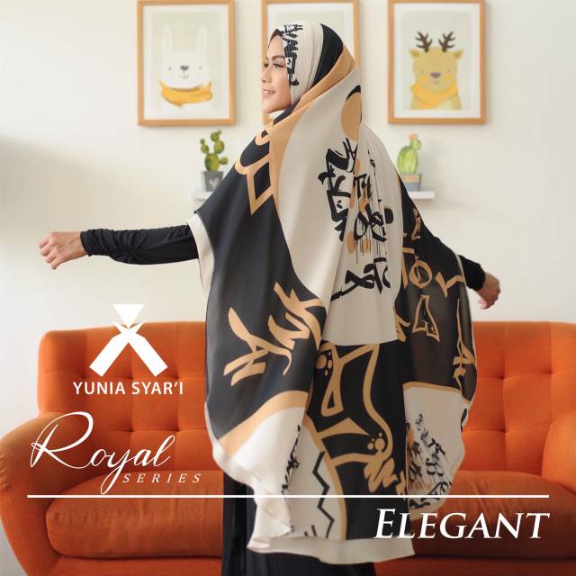 Khimar only seri Elegant by yunia syar'i
