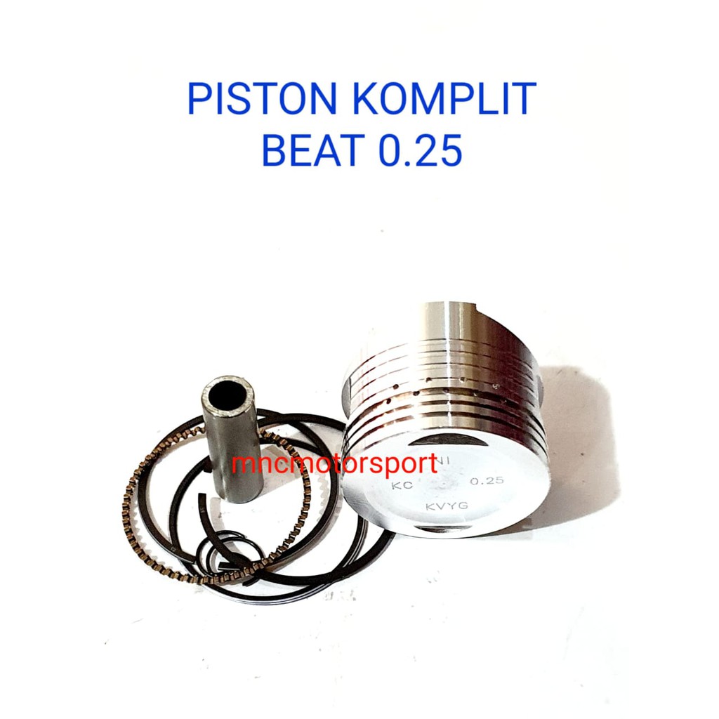 PISTON SEHER KOMPLIT BEAT OLD KARBU SCOOPY SPACY KARBU