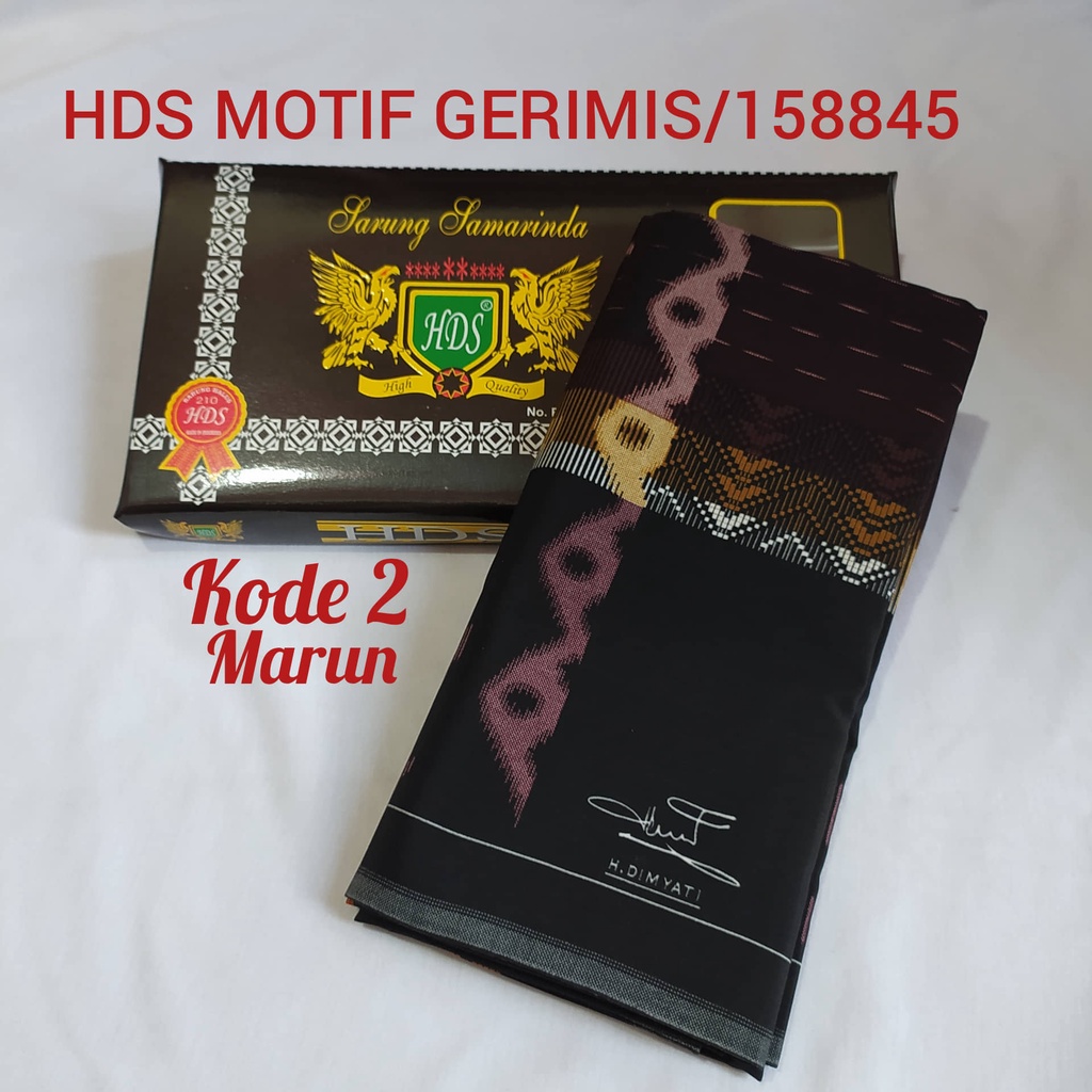 SARUNG HDS MOTIF GERIMIS/ KODE 158845
