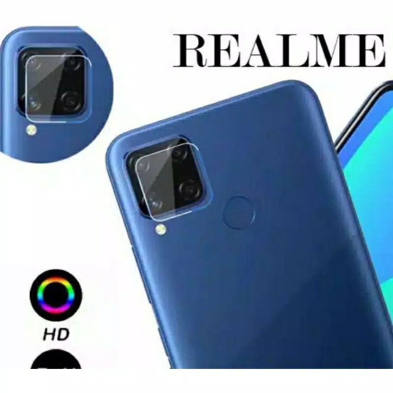 Anti Gores Camera Belakang Realme C11 C12 C15 C17 C20 C21 C21Y C25 7 7i 7Pro Screen Guard Clear Kamera