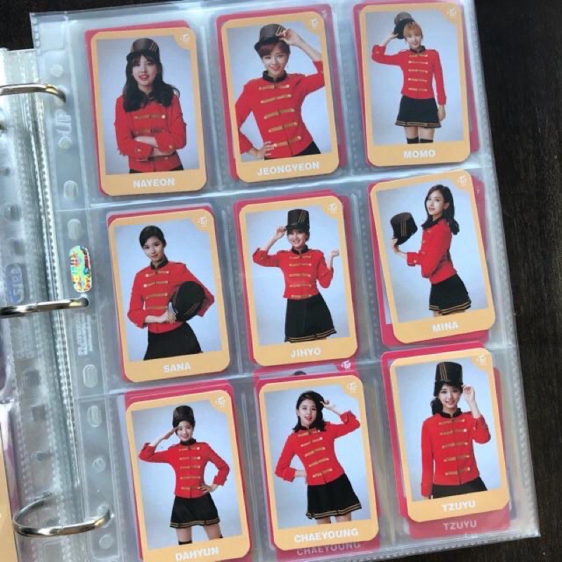 ready stock Photocard replika Twice - Twiceland set PC md merchandise nayeon jeongyeon jihyo edition