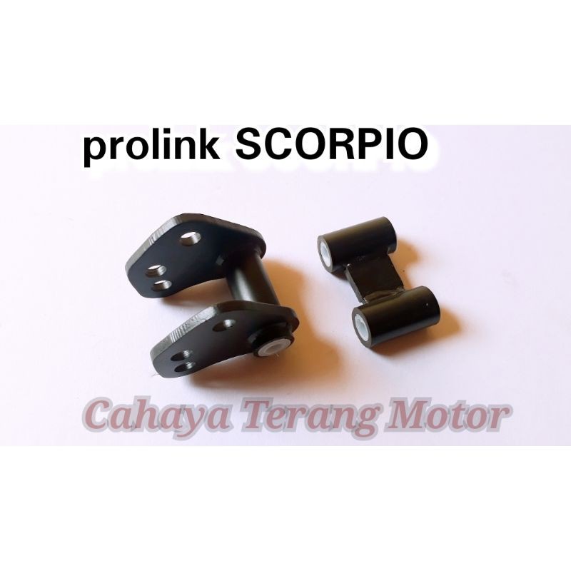 UNITRACK SCORPIO , UNITREK SCORPIO SUPERMOTO , PENINGGI MONOSHOK , BAHAN TEBAL PADAT