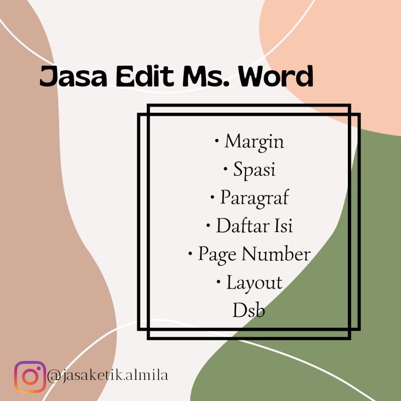Ms. Word Editing/Mengedit atau Merapikan Dokumen Word