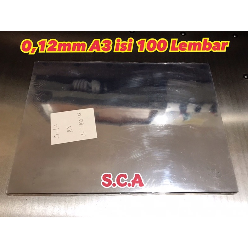 

Mika Jilid Bening A3 0,12mm isi 100pcs