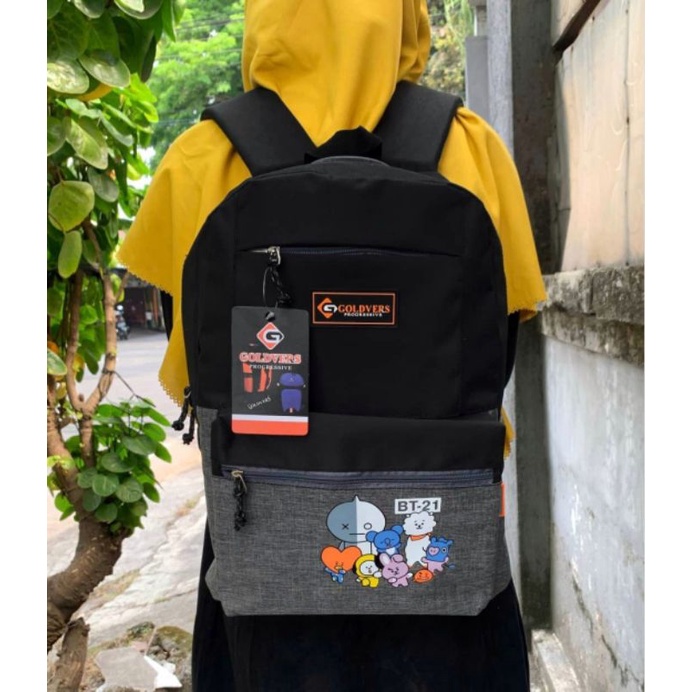 [BISA COD] Ransel BT21 tas ransel BT21 tas sekolah BT21