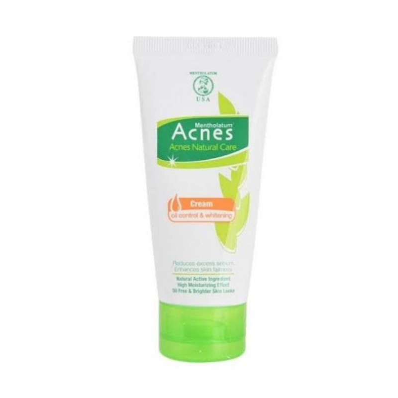 Acnes Cream Oil Control and whitening 40gr |  moisturizer | pelembab jerawat | pelembab acne 40 gr