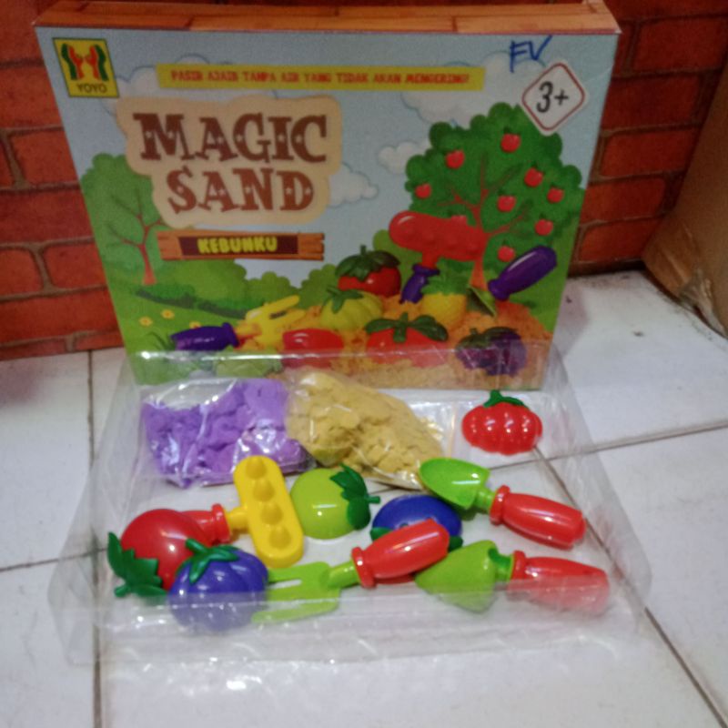 Mainan Pasir Magic Anak Pasir warna