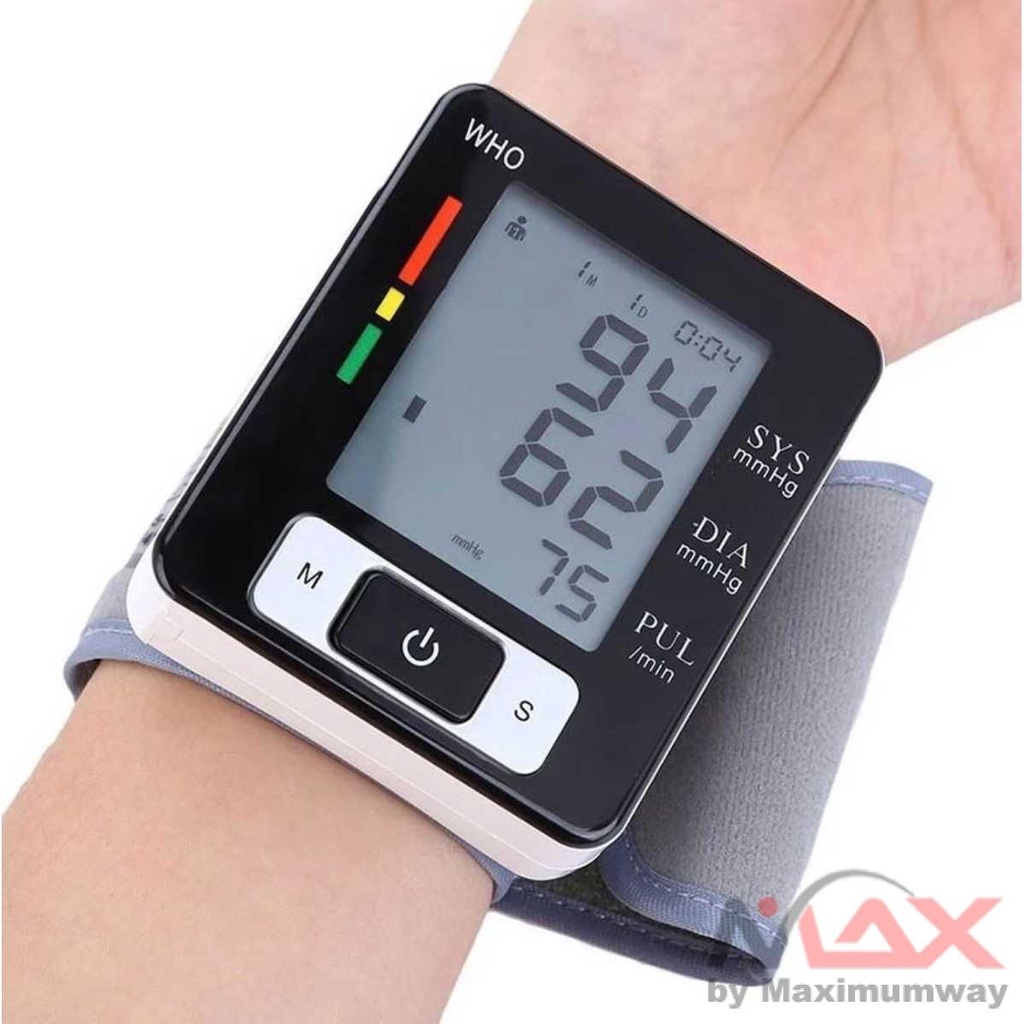 Tensimeter Digital Alat Cek Pengukur Tekanan Tensi Darah Otomatis Blood Pressure Monitor Pengukur Tekanan Darah Electronic Sphygmomanometer - CK-W133 Tensimeter Digital Premium Alat Ukur Tekanan Darah - WHO Standar