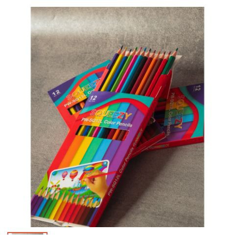 

1 Set Pensil Warna Kayu Panjang / Pendek (12 Warna)