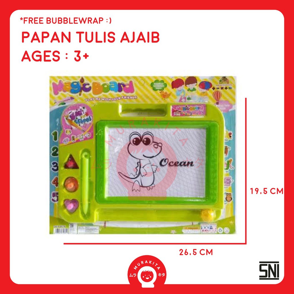 

Mainan Anak Murah Murakita Papan Tulis Magnet