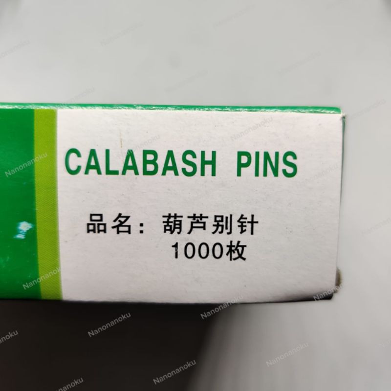 [Per Kotak] Peniti Bohlam Labu / Anti Nyangkut  / Pear Pin