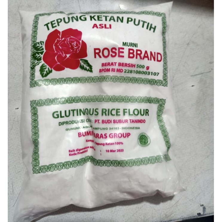

Rose Brand Tepung Ketan Putih 500gram