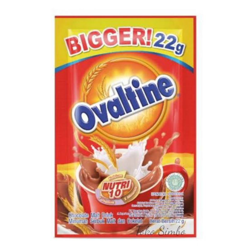 

[ECER] Ovaltine minuman serbuk malt dan coklat 22gr sachet renceng