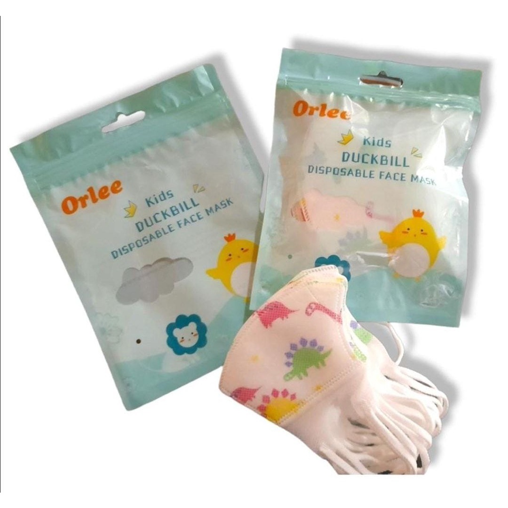 ORLEE DUCKBILL ANAK MOTIF ISI 10 [gerai]