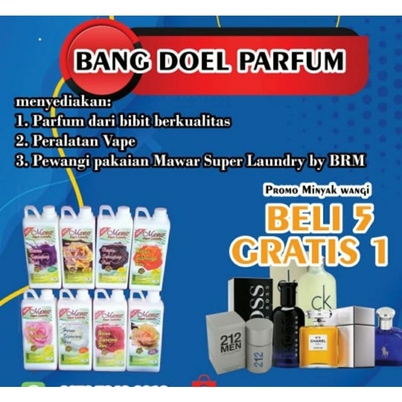 Parfum refill botol 30ml