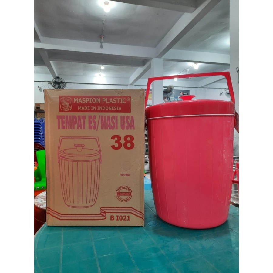 MASPION Ice / Rice Bucket / Tempat Nasi  USA 38 Liter BI 21