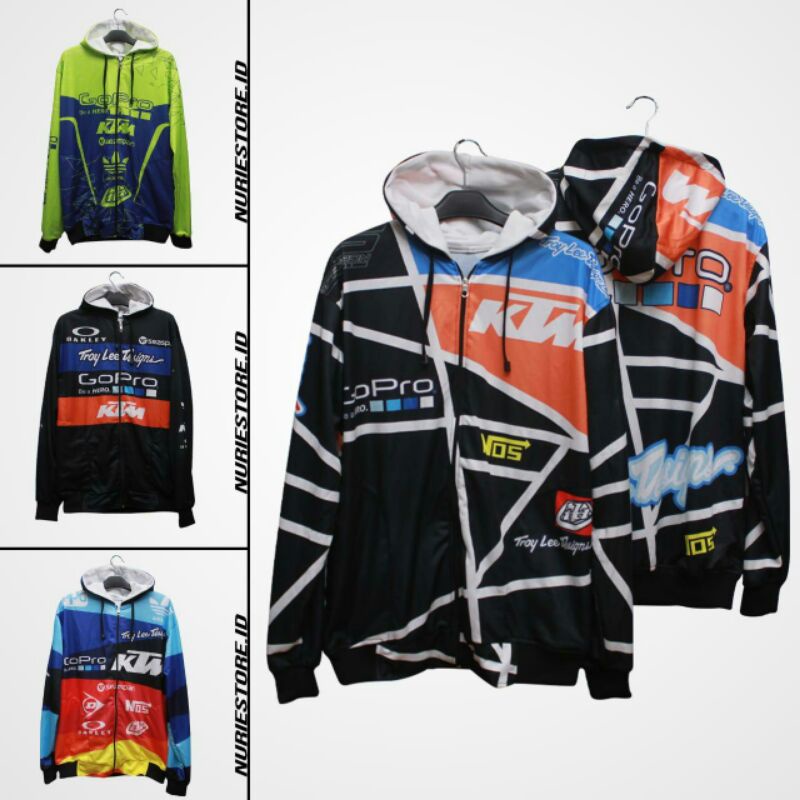 JAKET MOTOR CROSS JAKET RACING KTM TRAIL ADVENTURE