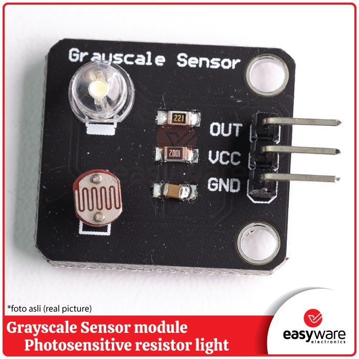 Grayscale Sensor module Photosensitive resistor light sensor