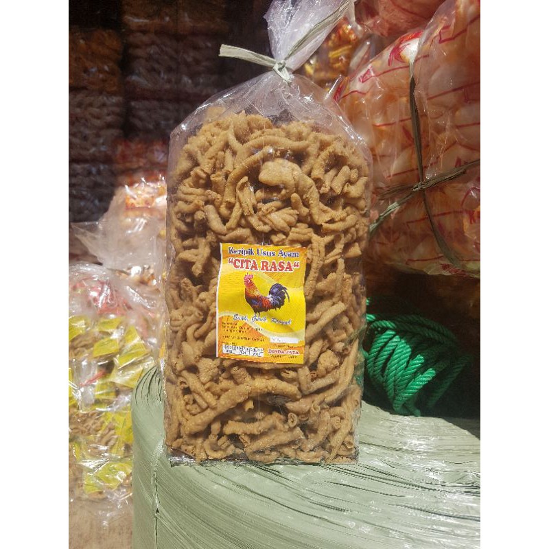 

kripik usus ayam cita rasa