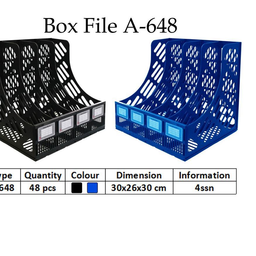 

[ORIGINAL] Box File 4 susun MICROTOP A-648 / Box File Plastik / Box Keranjang termurah se indonesia
