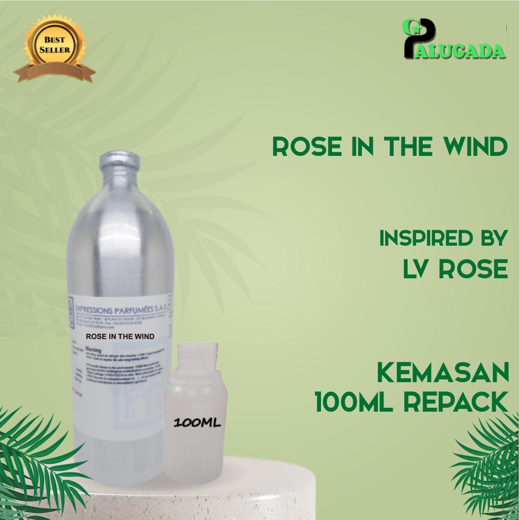 BIbit Parfum Murni ROSE IN THE WIND / LV ROSE EP 100ml REPACK