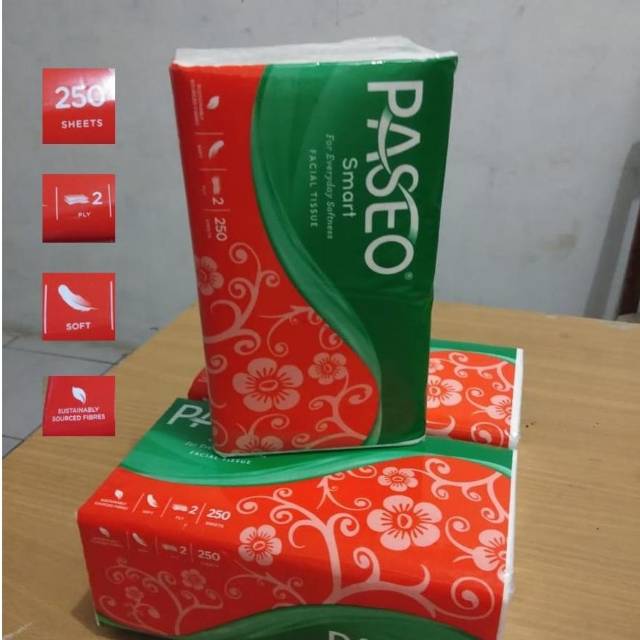 TISSUE JOLY SMART FACIAL 250 Sheets -  2 play