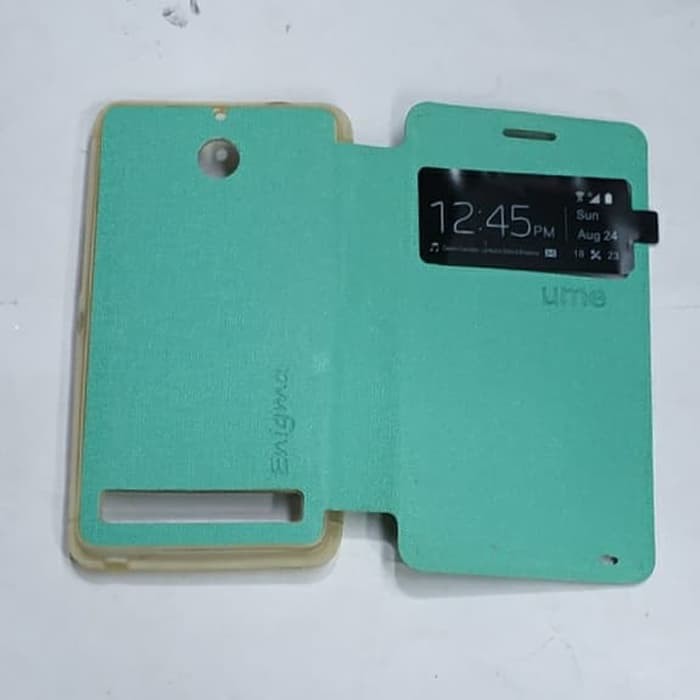 SONY XPERIA E1 / D2105 sarung flip cover ume/ sarung model buku