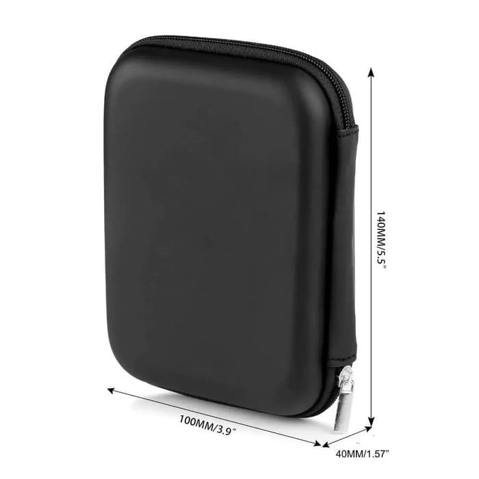 2.5 Inch HDD Case Storage Earphone Powerbank Cable Shockproof Box