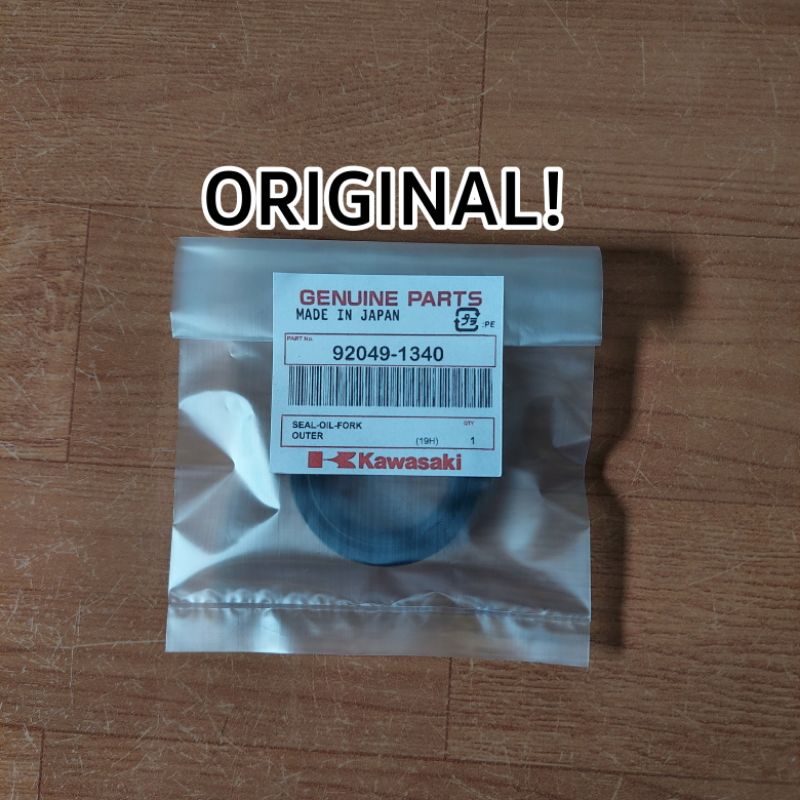 Oil Seal shockbreaker depan kawasaki NINJA RR SS L R 150 2tak KLX S shock skok sekok Ori Original