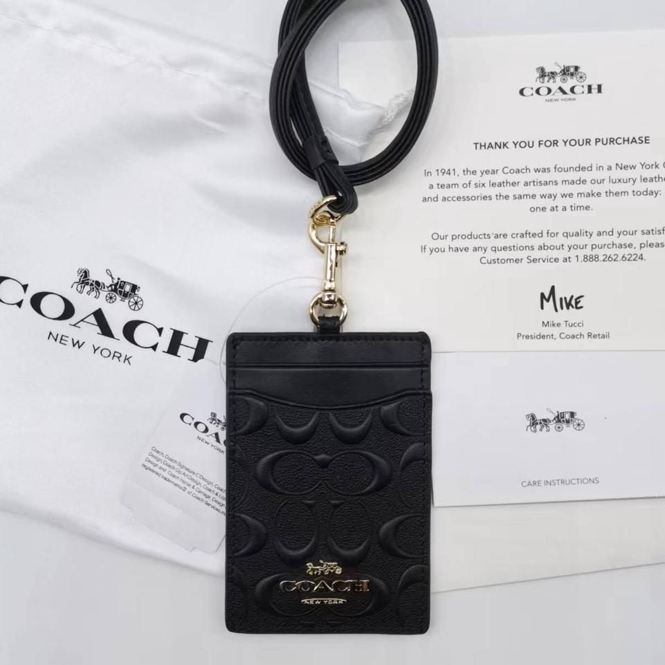 

Paling Diminati! Baru!!! Coach Metal LOGO Lanyard ID Card Holder Name Tag Delapan Warna