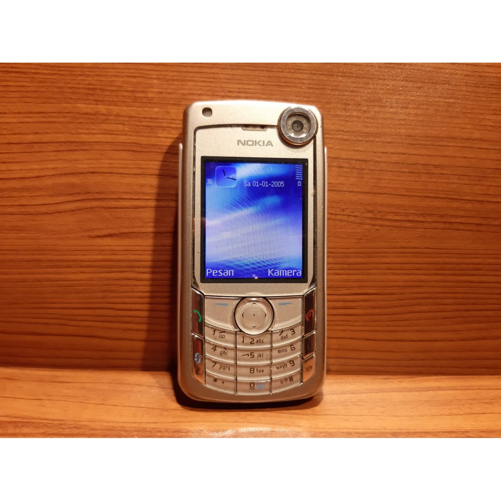 HP Jadul Nokia Symbian 6680 Mulus Normal Original Not 6630 Atau N70 Atau N73 Atau N77