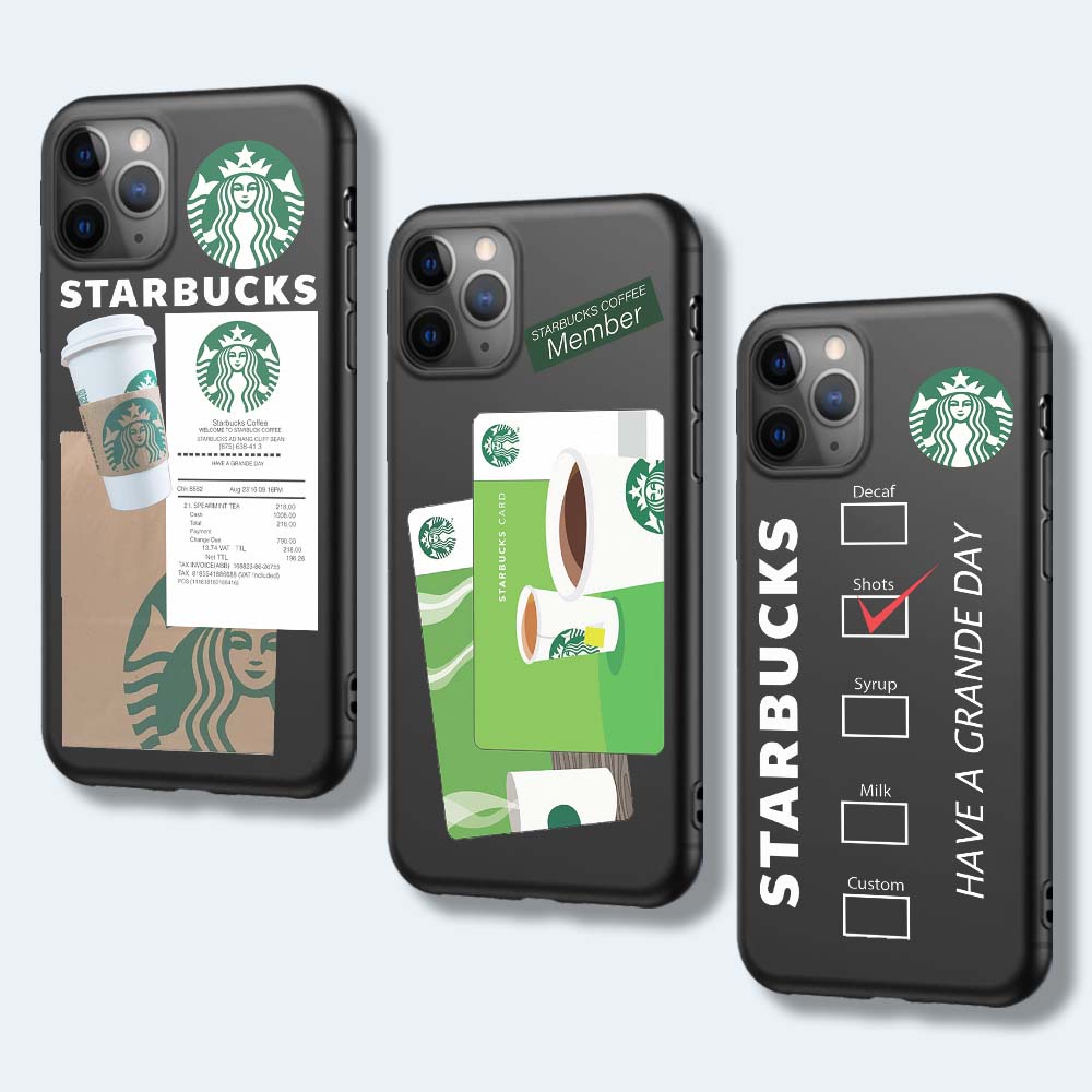 CASE BLACKMATE STARBUCKS For VIVO Y12S Y21S Y33S Y11 Y12 Y15 Y17 Y19 Y20 Y30 Y50 Y51 2020 Y53S Y67 V