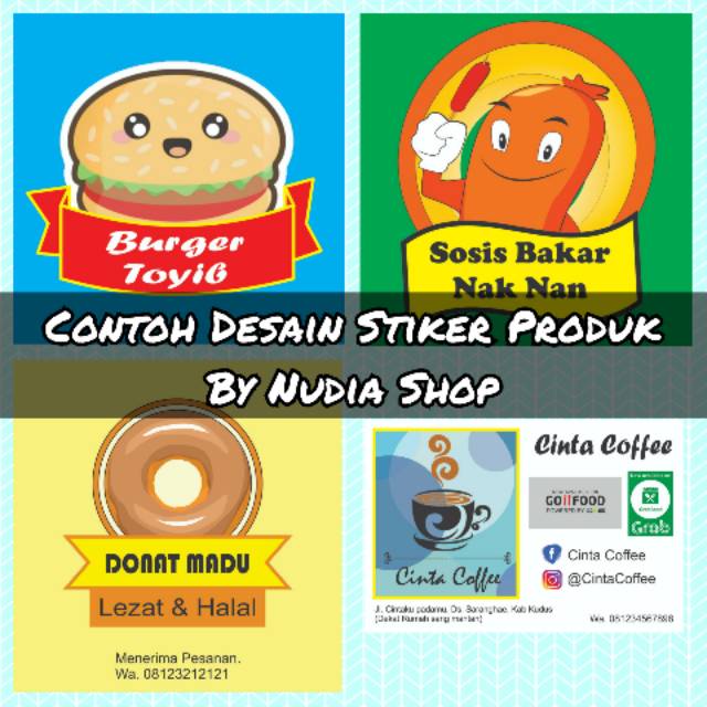 

Cetak Sticker Label Kemasan produk custom Stiker Murah