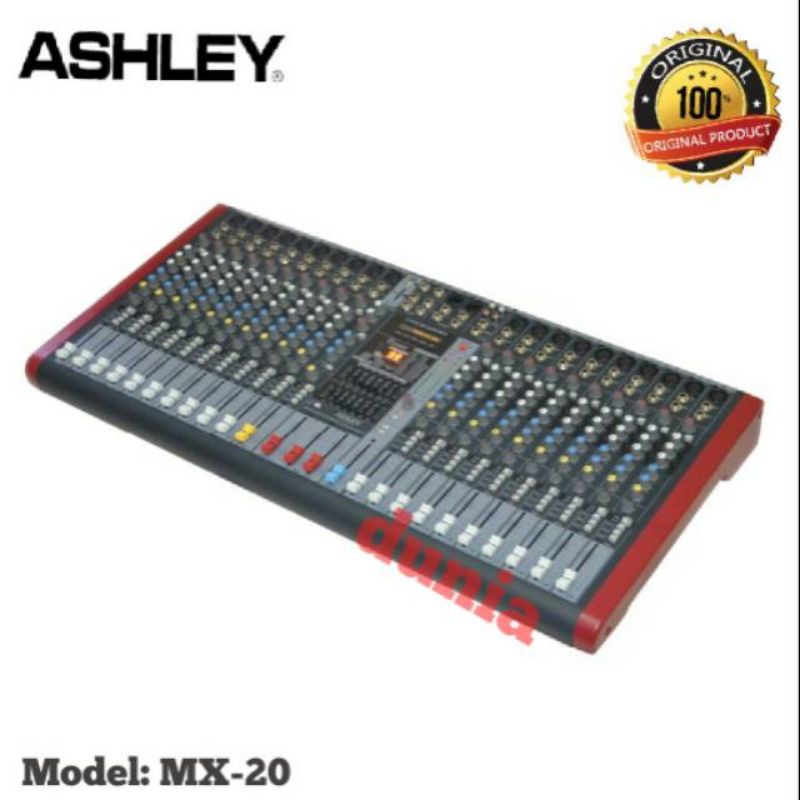 Mixer ASHLEY MX 20( 20 Channel )