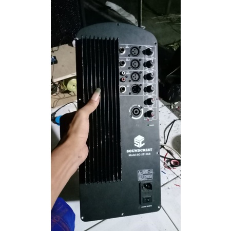 Mesin Kit Power Soundcrest Amplifier Aktip Model:CS-2515AB