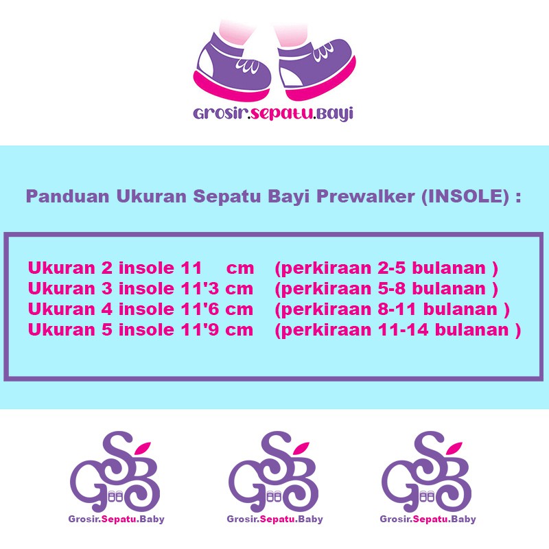 prewalker sepatu bayi laki laki perempuan umur 2 sampai 14 bulan model simple classy