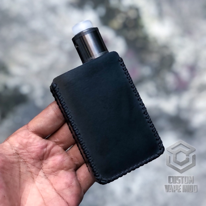 Black Leather sleeve case Hotcig r233