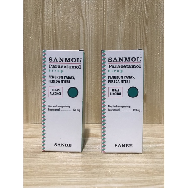 SANMOL PARACETAMOL SYRUP | SIRUP PENURUN PANAS, PEREDA NYERI ANAK