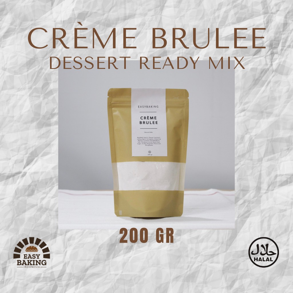 

Crème Brulee Dessert Mix By Martin Braun