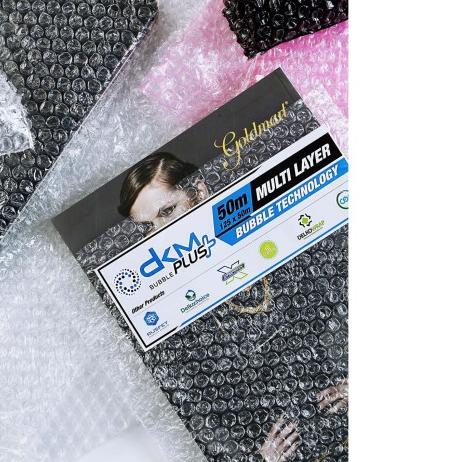 

➤ Plastik Bubble Wrap 40cm x 50m DKM PLUS PREMIUM /ROLL - Hitam ✵
