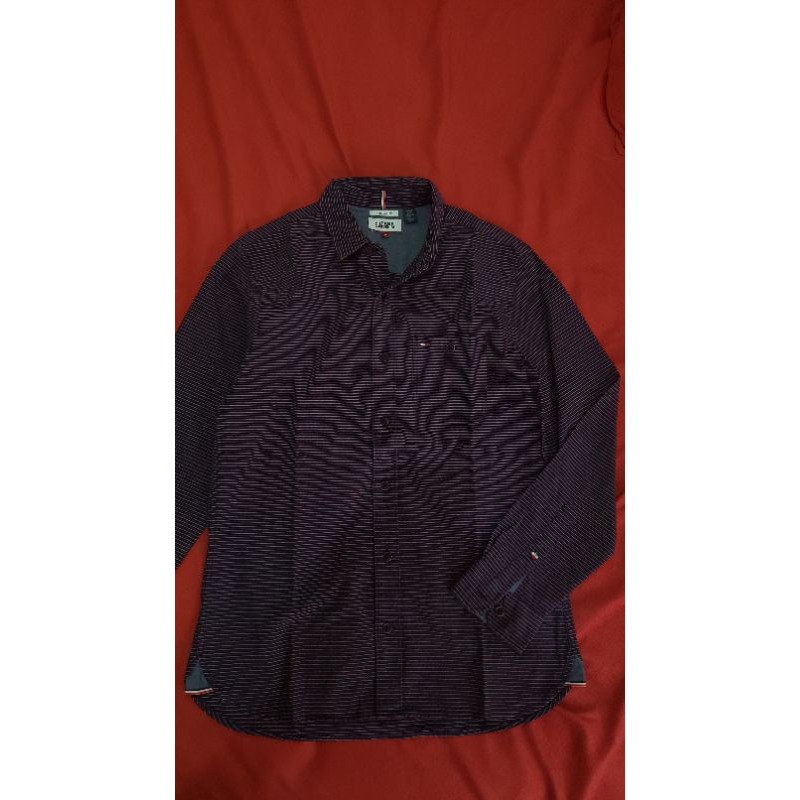 kemeja tommy hilfiger