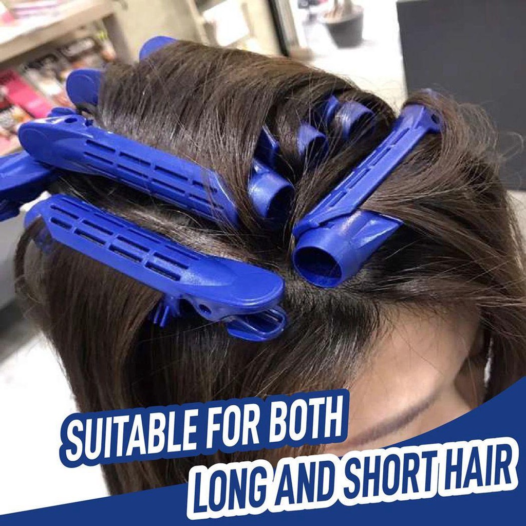 SKJK  Fluffy Hair Clip Alat Styling Rambut Profesional Hair Curler Clip Klip Volume Rambut Plastik