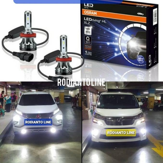 LED FOGLAMP MOBIL HARRIER, VELLFIRE H11/H16/H8 12V 6000KELVIN WHITE rod14