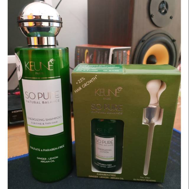 Keune paket shampoo rontok + lotion energizing rambut rontok dan cpt panjang sulfate&paraben free
